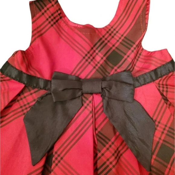 3/6M Koala Baby Red Plaid Dress - Picture 7 of 10